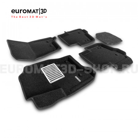 Текстильные 3D коврики Euromat3D Lux в салон для Land Rover Discovery IV (2010-2016) № EM3D-003100 Текстильные 3D коврики Euromat3D Lux в салон для Land Rover Discovery IV (2010-2016) № EM3D-003100