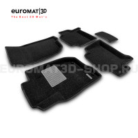 Текстильные 3D коврики Euromat3D Business в салон для Mitsubishi Pajero Sport (2008-2014) № EMC3D-003612 Текстильные 3D коврики Euromat3D Business в салон для Mitsubishi Pajero Sport (2008-2014) № EMC3D-003612