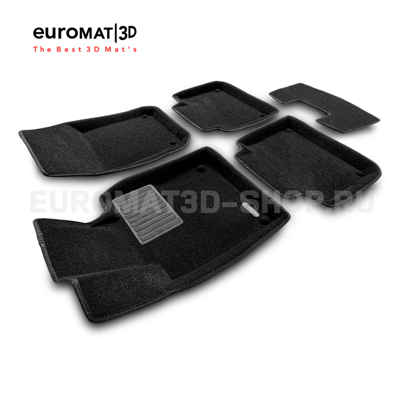 Текстильные 3D коврики Euromat3D Premium в салон для Volvo S90 (2017-) № EMPR3D-005510 Текстильные 3D коврики Euromat3D Premium в салон для Volvo S90 (2017-) № EMPR3D-005510