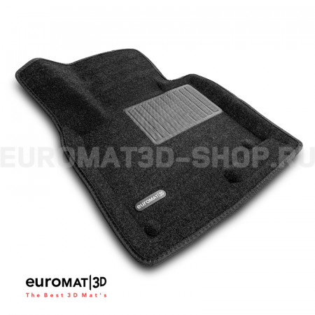 Текстильные 3D коврики Euromat3D Premium в салон для Mazda CX-5 (2017-) № EMPR3D-003414
