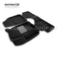 Текстильные 3D коврики Euromat3D Business в салон для Changan CS35 PLUS (2018-) № EMC3D-001330