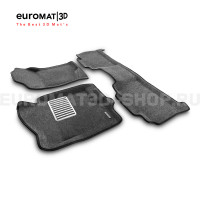 Текстильные 3D коврики Euromat3D Lux в салон для Chevrolet Tahoe (2007-2014) № EM3D-001302G Серые Текстильные 3D коврики Euromat3D Lux в салон для Chevrolet Tahoe (2007-2014) № EM3D-001302G Серые