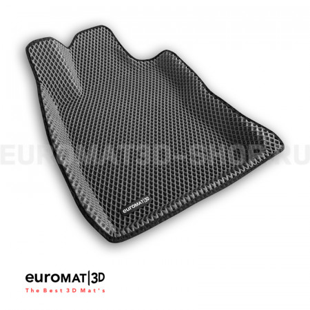 3D коврики Euromat3D EVA в салон для Subaru Forester (2018-) № EM3DEVA-004702G Серые