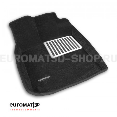 Текстильные 3D коврики Euromat3D Lux в салон для Geely Cityray (2024-) № EM3D-001417