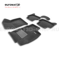 Текстильные 3D коврики Euromat3D Business в салон для Cupra Formentor (2020-) № EMC3D-005451