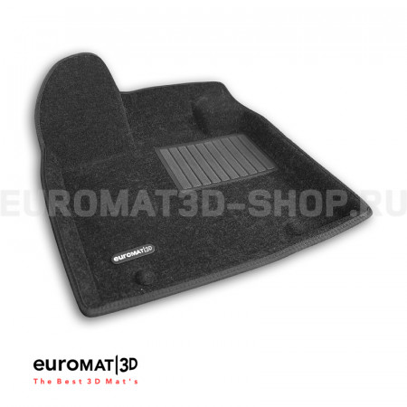 Текстильные 3D коврики Euromat3D Business в салон для Geely EX5 EM-i (2025-) № EMC3D-001448